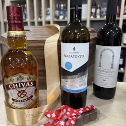 Whiskey Wines and Chocolate Xmas Set