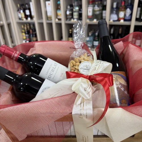 Xmas Wines Basket