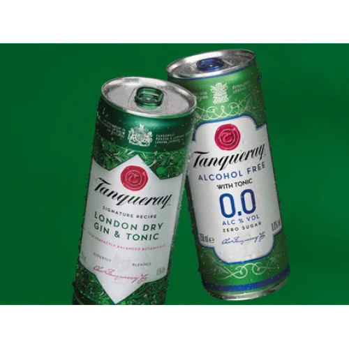 TANQUERAY 0% ALCOHOL  250ML CAN 